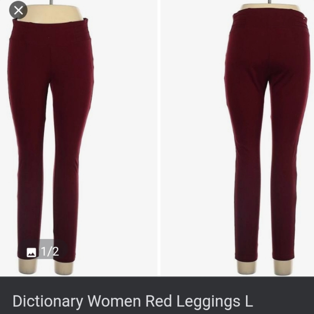 DICTIONARY LEGGINGS SIZE 2